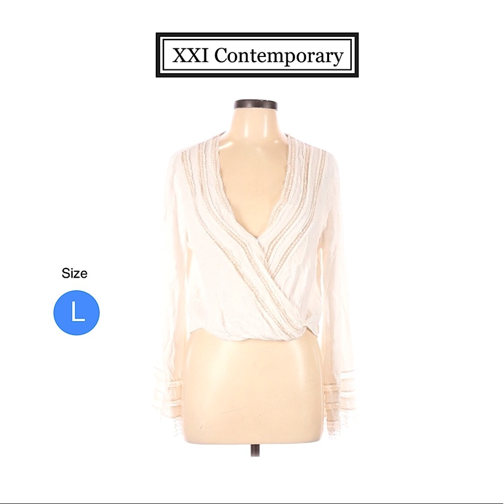 Long Sleeve Bohemian Top L